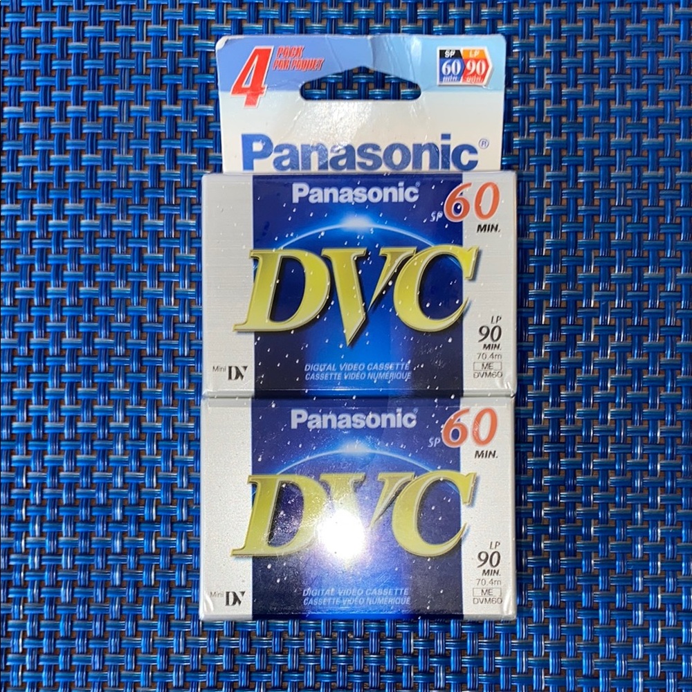 Panasonic DVC DMV60- 4 pack